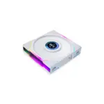 LIAN LI UNI FAN TL LCD Reverse Blade 120mm ARGB Case Fan with 1.6" LCD Screen (Pack of 3) -White-142445