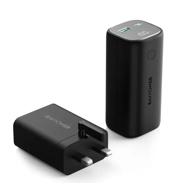RAVPower RP‑PB208 Super+ PD Pioneer 10,400 mAh 30 W Power Bank & 65 W Charger Combo-0