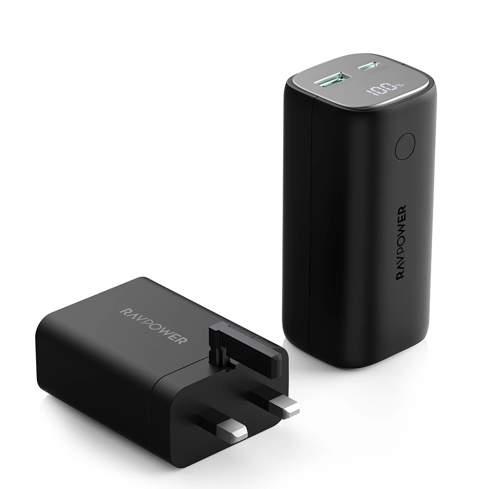 RAVPower RP‑PB208 Super+ PD Pioneer 10,400 mAh 30 W Power Bank & 65 W Charger Combo-0 RAVPower RP‑PB208 Super+ PD Pioneer 10,400 mAh 30 W Power Bank & 65 W Charger Combo-0