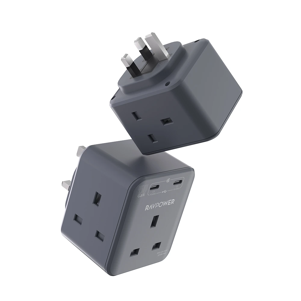 RAVPower RP‑PC1066 GaN 45W Power Outlet Extender-142502 RAVPower RP‑PC1066 GaN 45W Power Outlet Extender-142502