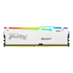 Kingston 16GB DDR5 5600MT/s CL36 FURY Beast White RGB EXPO-0