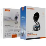 Porodo Vacuseal Vacuum Suction Folding Magnetic Mount - Black-142706