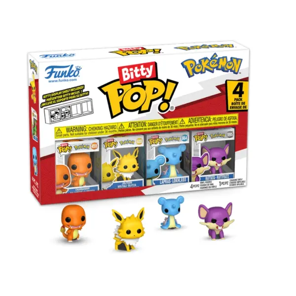 Funko Bitty Pop! Games: Pokemon - Charmander 4pk-0