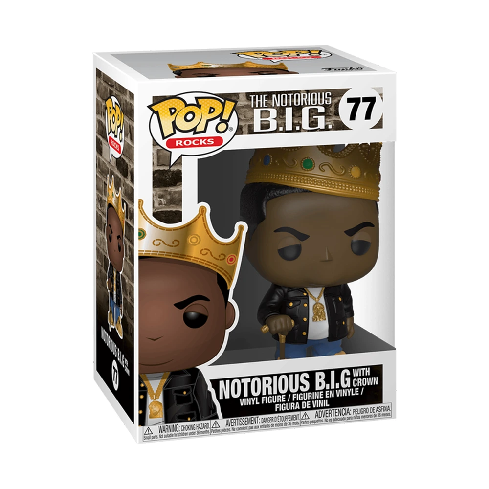 Funko Pop! Rocks: Notorious B.I.G. Crown-0 Funko Pop! Rocks: Notorious B.I.G. Crown-0