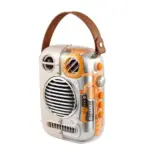 Divoom Spark-pro Portable Bluetooth Speaker With Dual Microphone Karaoke Function White NEW-141835