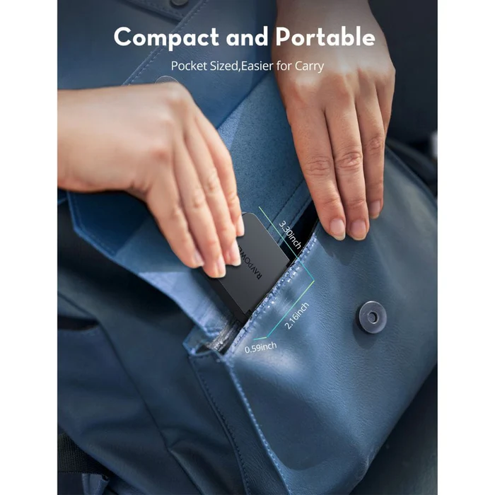 Ravpower Pd Pioneer 35w Usb-c Wall Charger - Black-141186 Ravpower Pd Pioneer 35w Usb-c Wall Charger - Black-141186