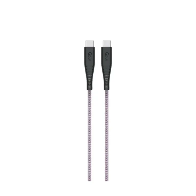 Goui Flex Type C To Type C 60w 1.5m Cable - White/purple-0
