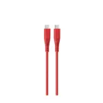 Goui Rubber Type C To Typec 1.5m Cable - Red-0