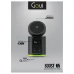 Goui Boost Wireless Desk Charger + multiport 65w - Black-141654