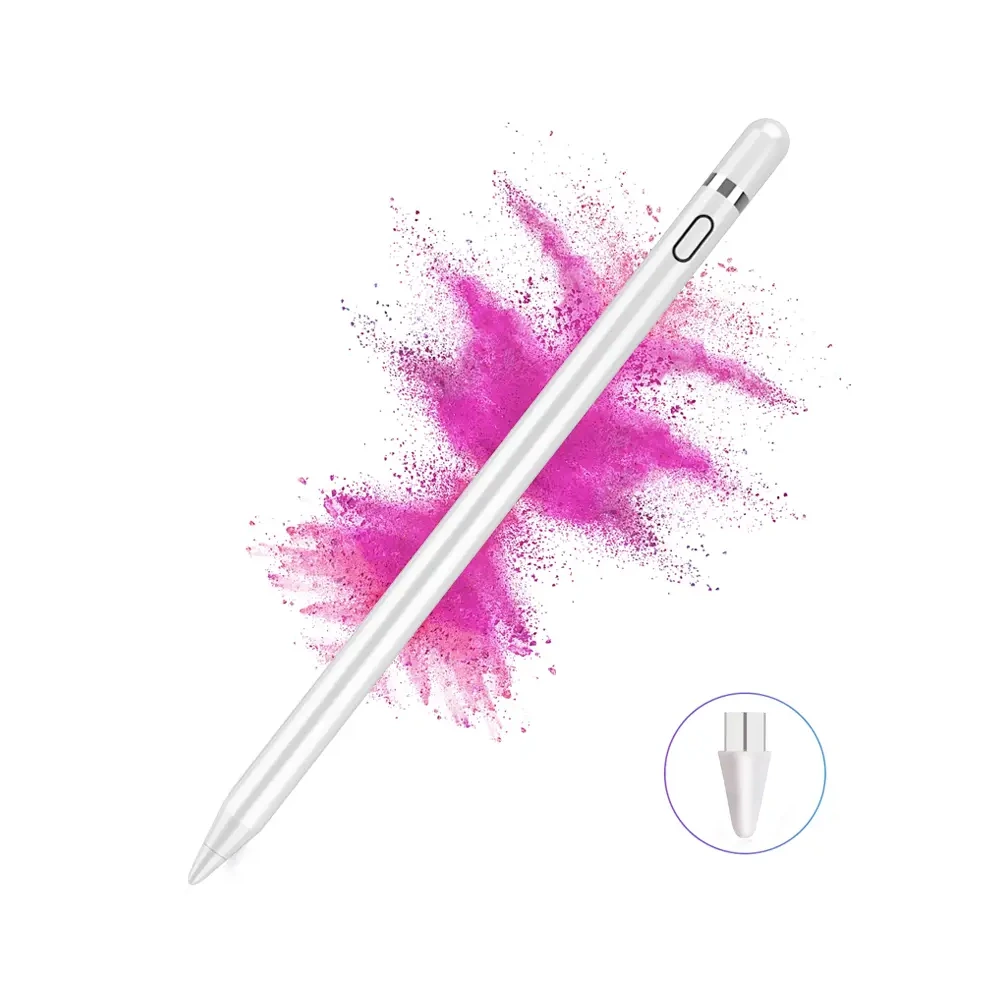 Wisoneng Oem Universal Stylus Pen For Android And Ios With Type-c Charging - White-141157 Wisoneng Oem Universal Stylus Pen For Android And Ios With Type-c Charging - White-141157