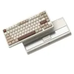 Womier RD75 Pro 75% Wireless Aluminum Keyboard – QMK/VIA Custom Hot-Swappable Design with Quick Release - Powder-Coated Beige (English/Arabic)-0