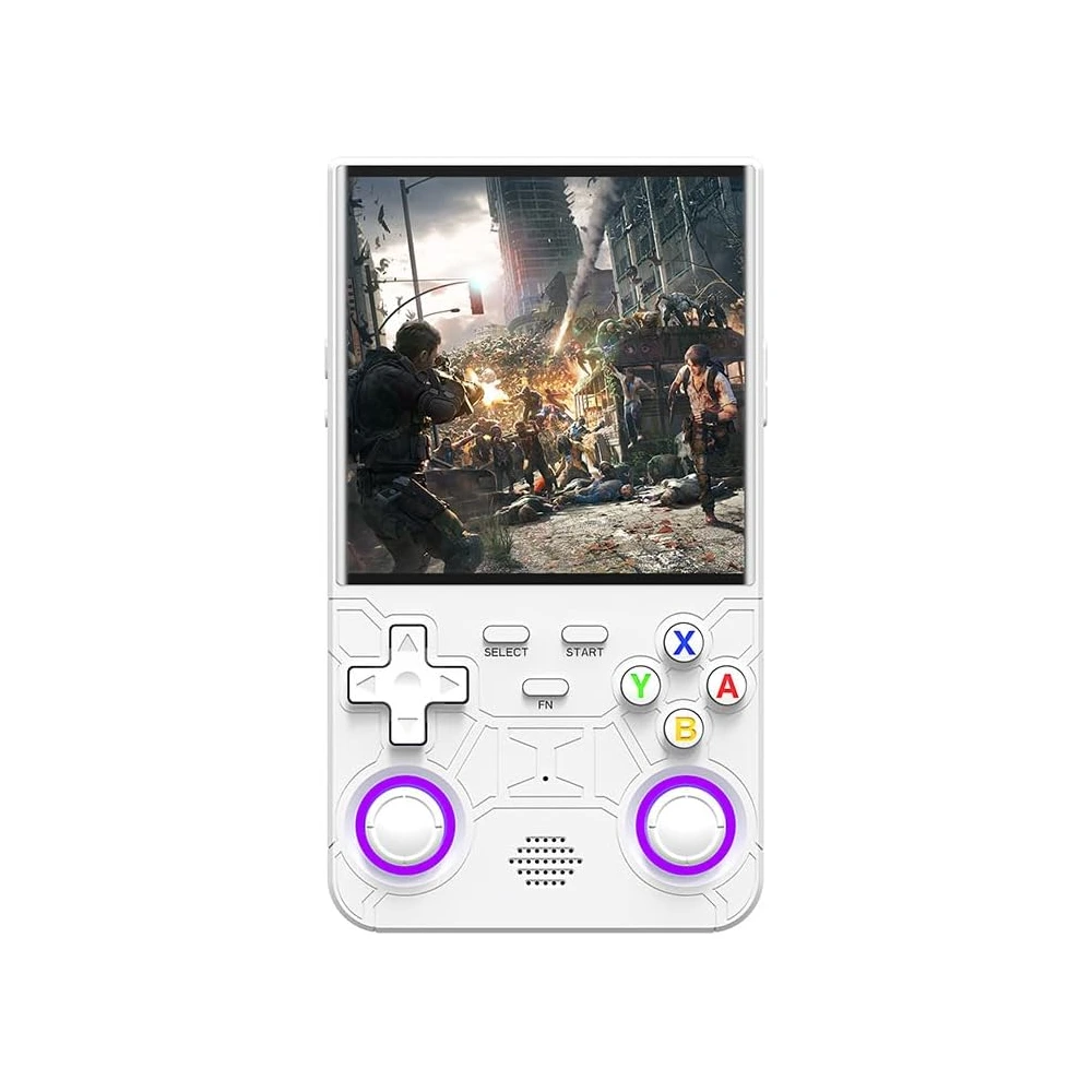 R36 Ultra Retro Handheld Game Console with 64GB - White-thumbnail R36 Ultra Retro Handheld Game Console with 64GB - White-thumbnail