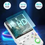 R36 Ultra Retro Handheld Game Console with 64GB - White-142344