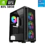 Sharx R-200 Intel Core I5-12th Gen Rtx 5050 Twin Edge Gaming Pc - Black-0