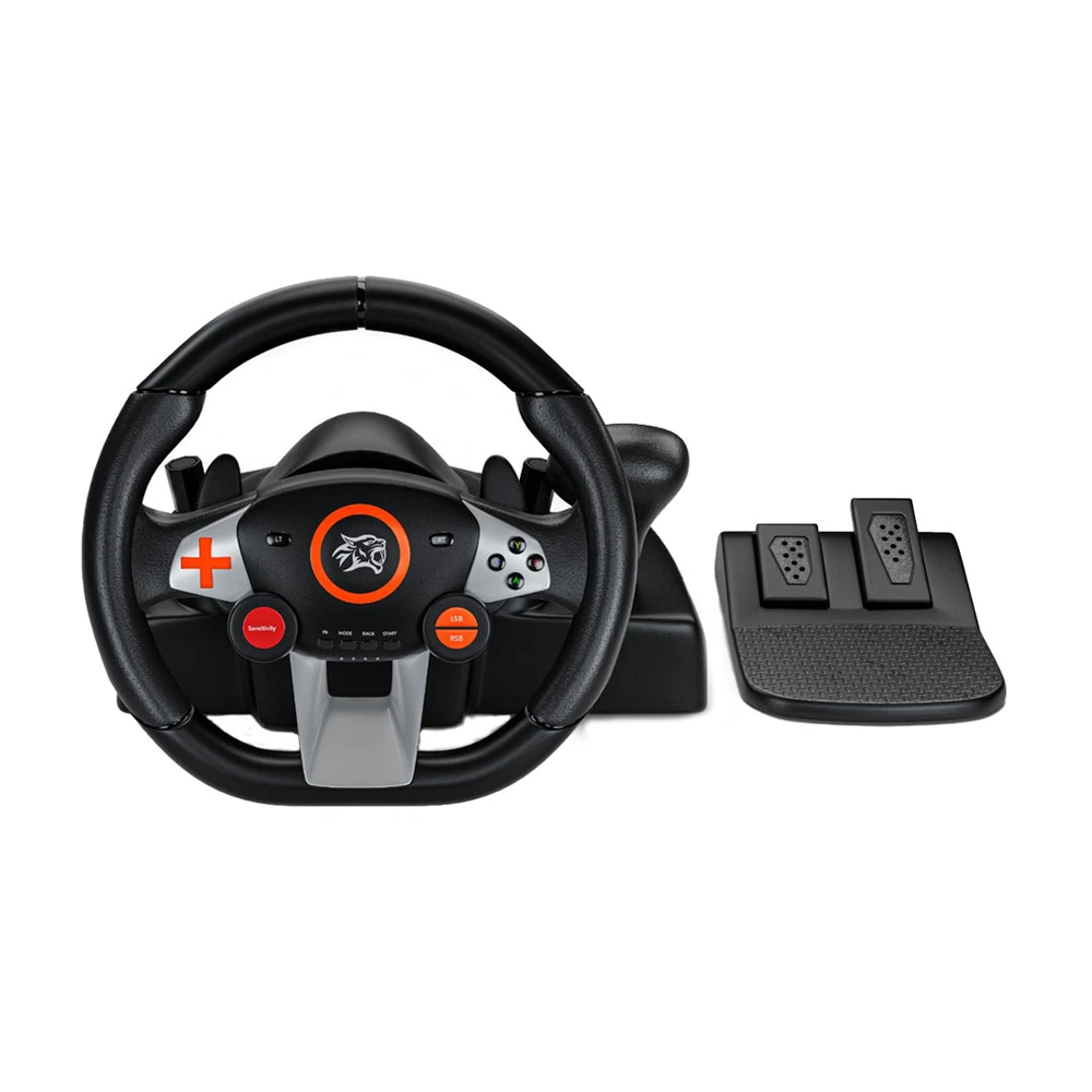 Porodo Gaming 7in1 Steering Wheel-thumbnail Porodo Gaming 7in1 Steering Wheel-thumbnail