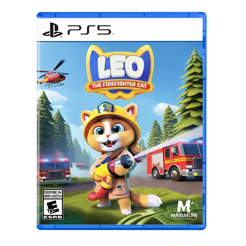 Leo The Firefighter Cat For Ps5 - R1-0 Leo The Firefighter Cat For Ps5 - R1-0