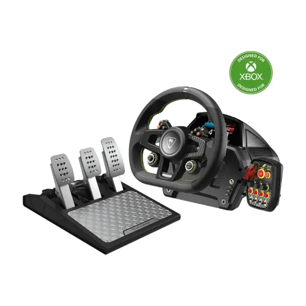 Turtle Beach Velocityone Race Wheel & Pedal System - For Xbox & PC (Open Box)-0