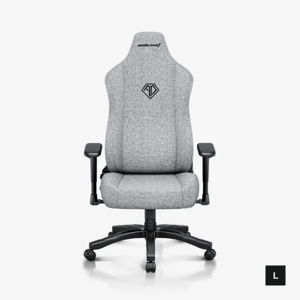 AndaSeat NOVIS Large Gaming Chair Linen Fabric - Ash Gray-0