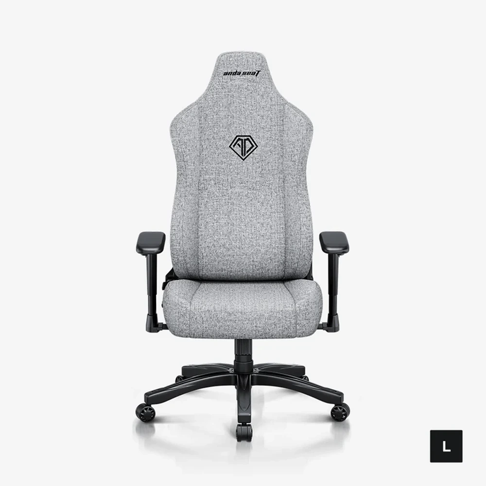 AndaSeat NOVIS Large Gaming Chair Linen Fabric - Ash Gray-0 AndaSeat NOVIS Large Gaming Chair Linen Fabric - Ash Gray-0