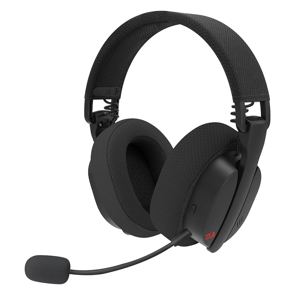 Redragon Luce Tri-mode Gaming Headset H888 - Black-0 Redragon Luce Tri-mode Gaming Headset H888 - Black-0