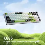 Redragon Eisa Max K686 3 Modes 98key Hot-swappable Rgb Mechanical Keyboard-0