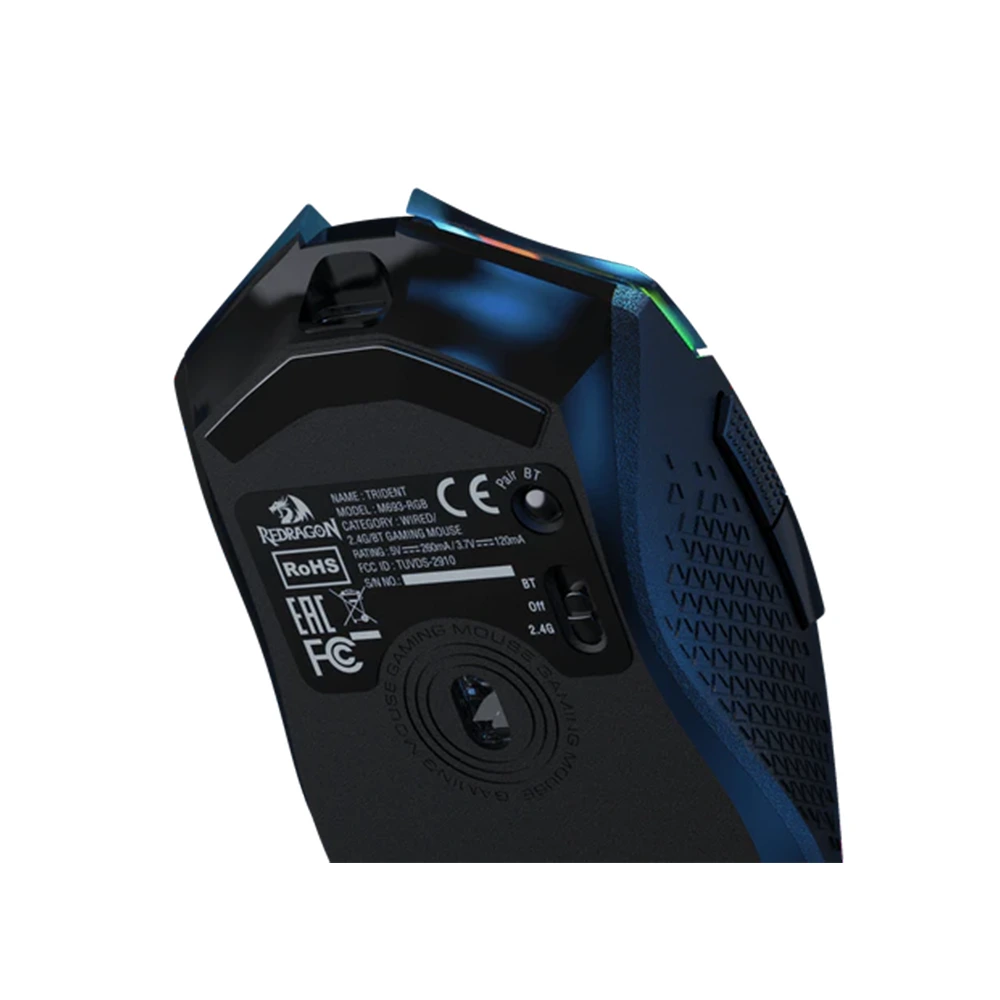 Redragon M693-rgb Wireless Gaming Mouse 8000 Dpi - Black-144222 Redragon M693-rgb Wireless Gaming Mouse 8000 Dpi - Black-144222