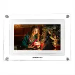 Powerology 7'' Smart Frame Digital Photo Display - White (1Pcs)-144242