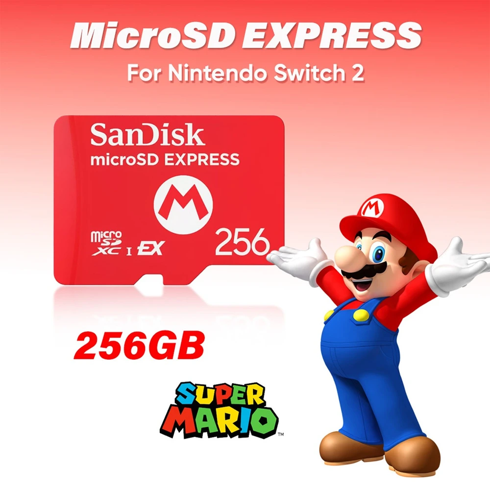 SanDisk microSD Express Card 256GB for Nintendo Switch 2-0 SanDisk microSD Express Card 256GB for Nintendo Switch 2-0