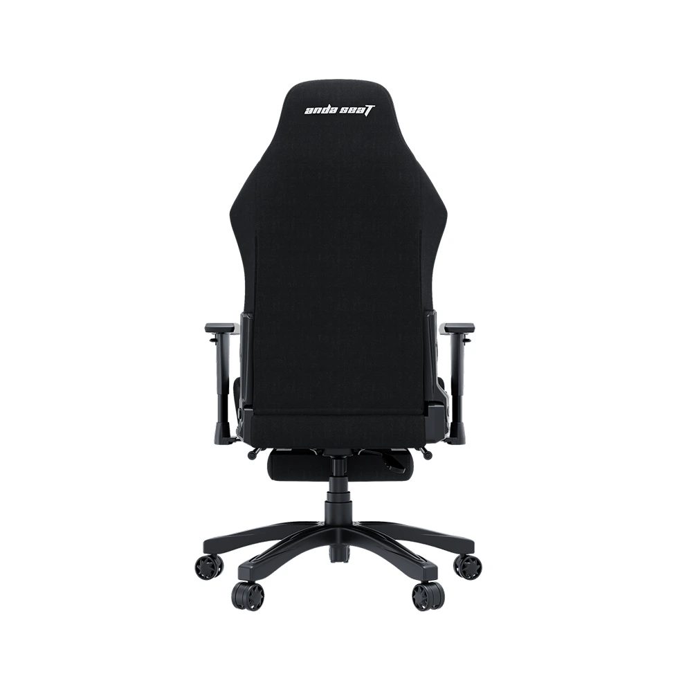 Andaseat Luna Pro Series Gaming Chair With Footrest - Black Fabric-143955 Andaseat Luna Pro Series Gaming Chair With Footrest - Black Fabric-143955