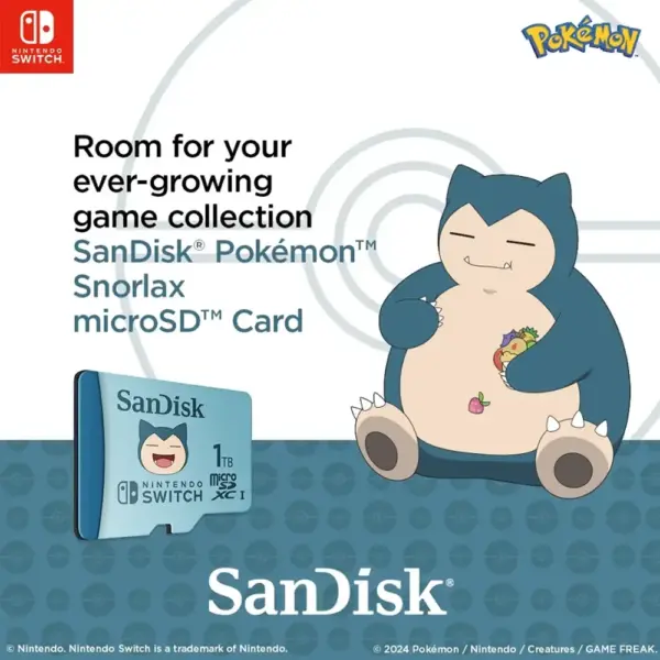 SanDisk - 1TB microSDXC UHS-I for Nintendo Switch 1 Pokémon-0