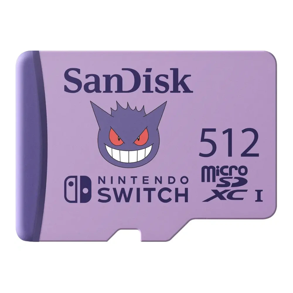 SanDisk - 512GB microSDXC UHS-I for Nintendo Switch 1 Pokémon-thumbnail SanDisk - 512GB microSDXC UHS-I for Nintendo Switch 1 Pokémon-thumbnail