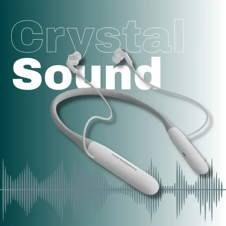 Powerology Toneflex ENC Wireless Neckband - White-0