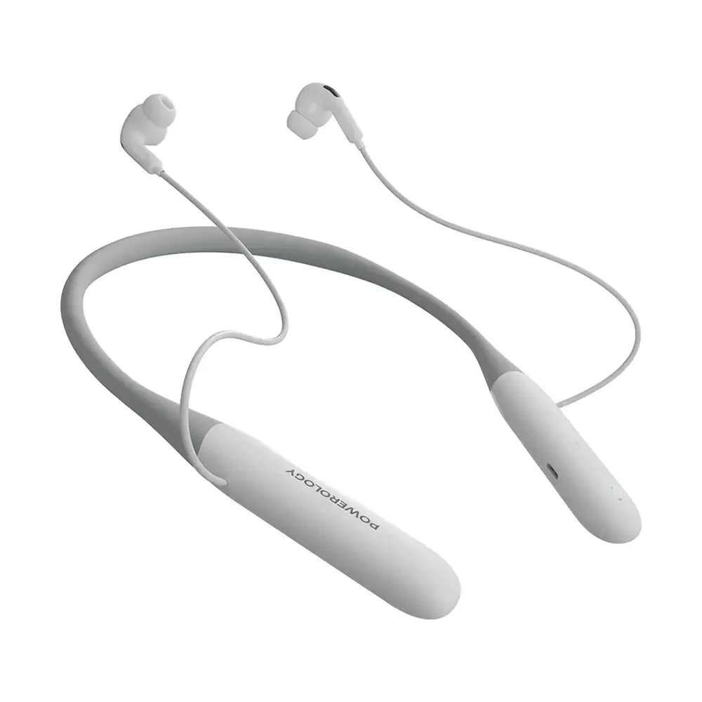 Powerology Toneflex ENC Wireless Neckband - White-thumbnail Powerology Toneflex ENC Wireless Neckband - White-thumbnail