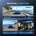 Ddpai Z60 3-channel 4k Front + 2k + 1080p Dash Camera-144451