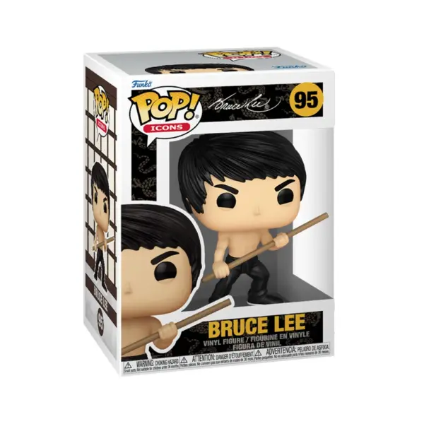 Funko Pop! Bruce Lee with Bo Staff-0