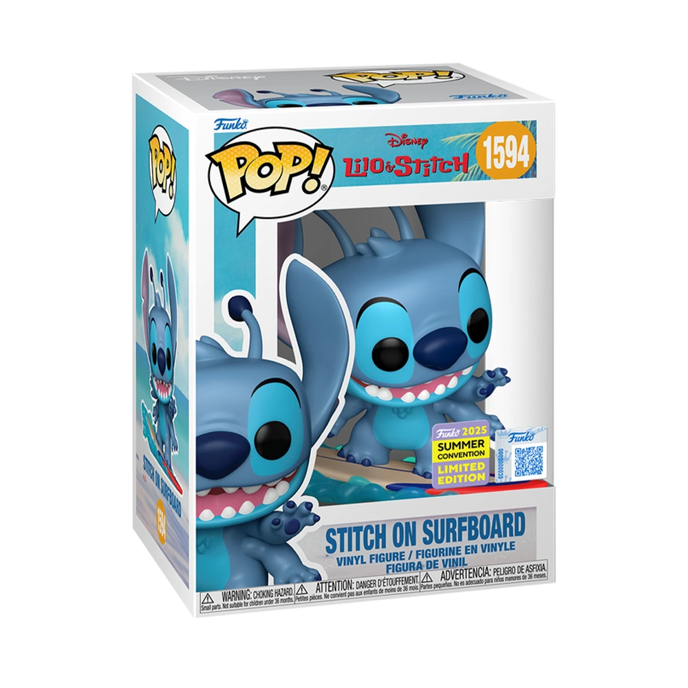 Funko Pop! Stitch on Surfboard-0 Funko Pop! Stitch on Surfboard-0