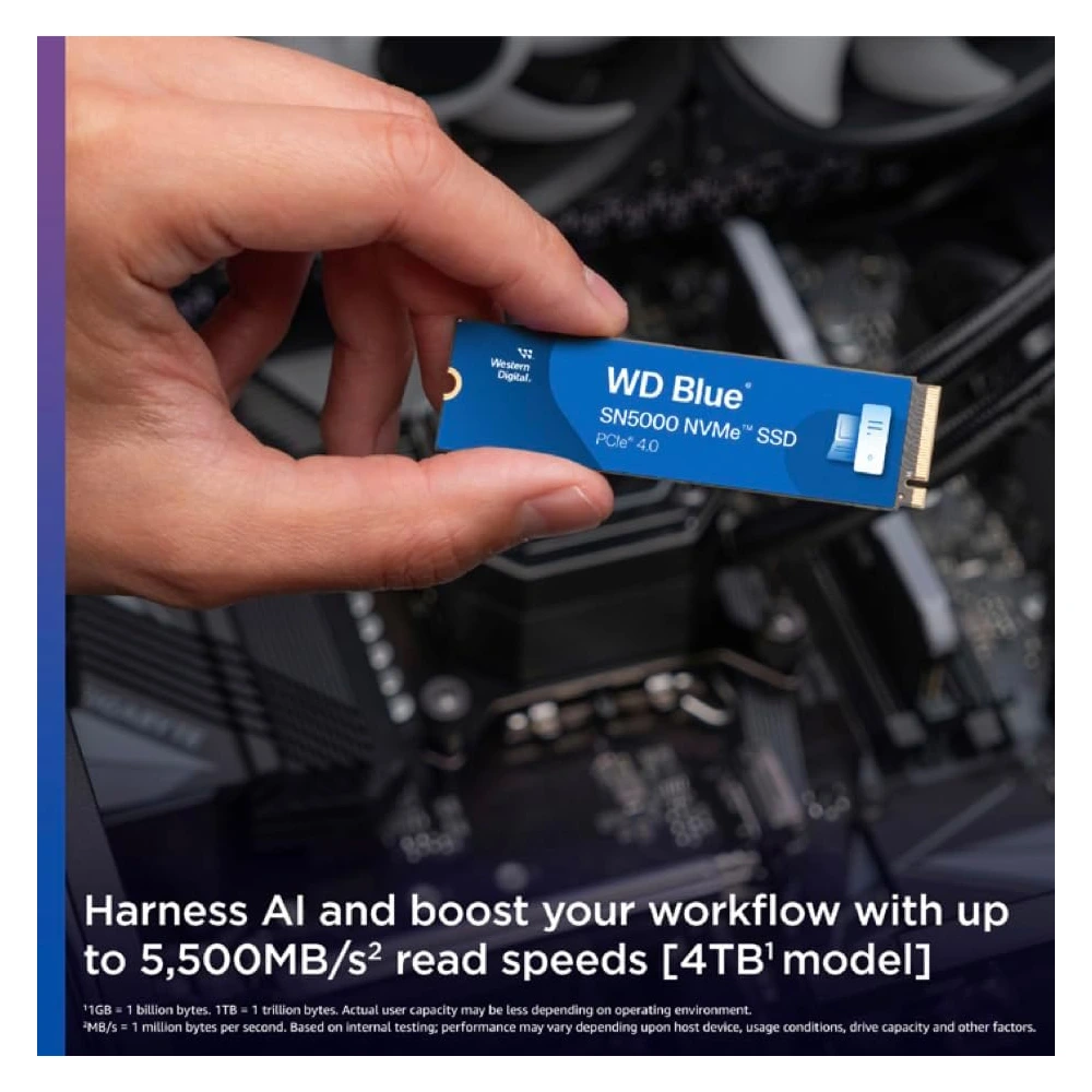 WD Blue SN5000 NVMe™ SSD - 4TB-144611 WD Blue SN5000 NVMe™ SSD - 4TB-144611