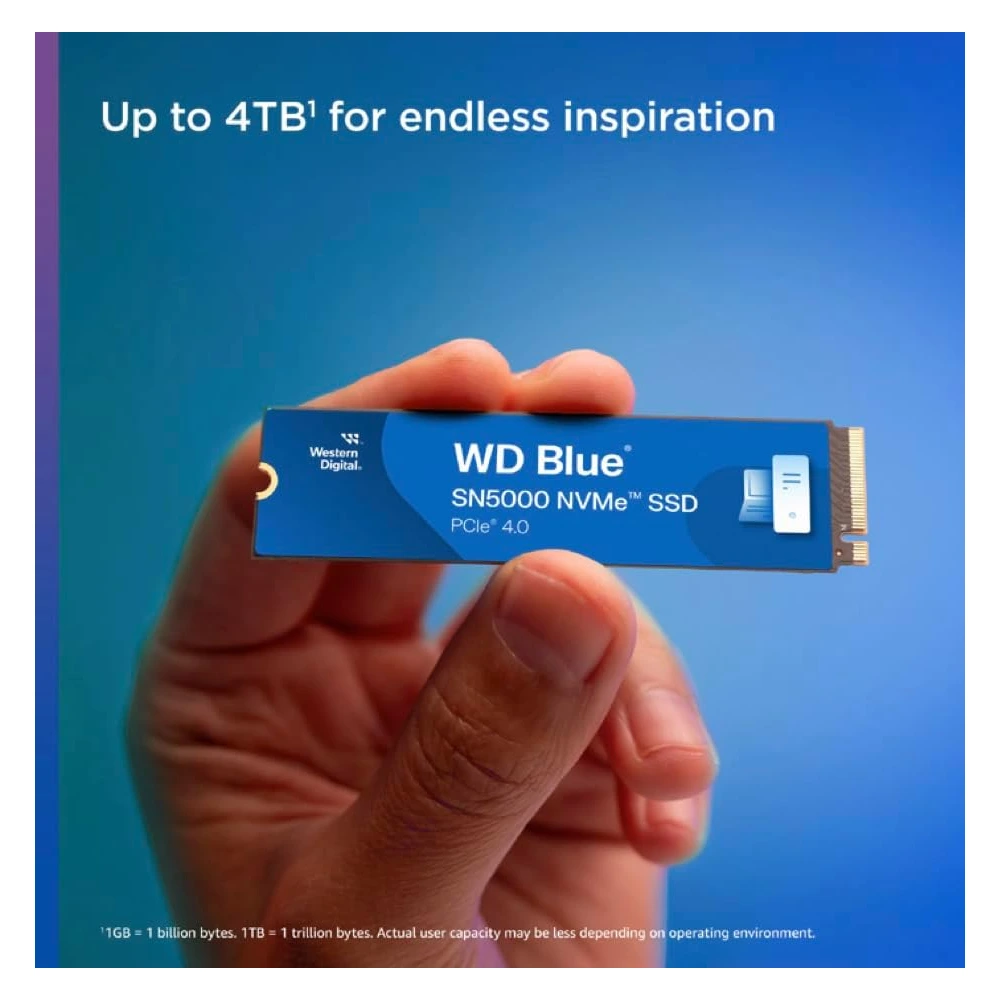 WD Blue SN5000 NVMe™ SSD - 4TB-144610 WD Blue SN5000 NVMe™ SSD - 4TB-144610