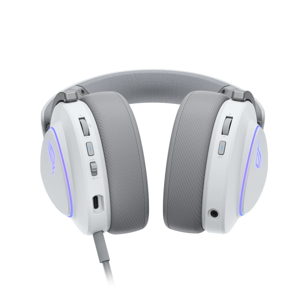 ASUS ROG Delta II Gaming Headset - White-144032 ASUS ROG Delta II Gaming Headset - White-144032