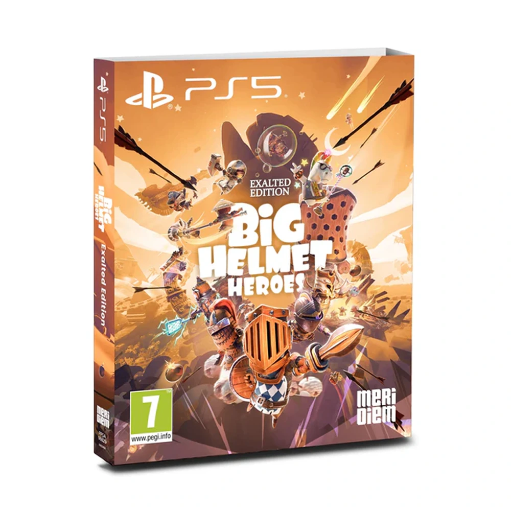 Big Helmet Heroes - Exalted Edition For PS5 - R2 (English)-thumbnail Big Helmet Heroes - Exalted Edition For PS5 - R2 (English)-thumbnail