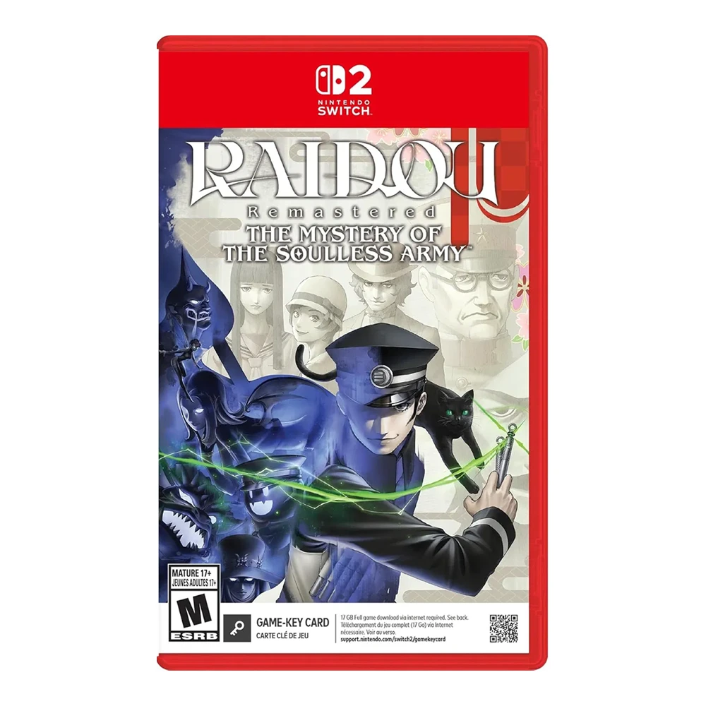 RAIDOU Remastered: The Mystery of the Soulless Army For Nintendo Switch 2 - R1-0 RAIDOU Remastered: The Mystery of the Soulless Army For Nintendo Switch 2 - R1-0