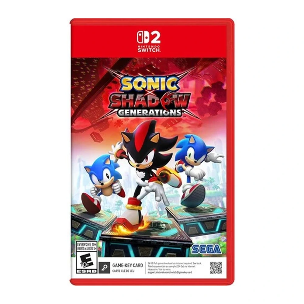 Sonic X Shadow Generations For Nintendo Switch 2 - R1 (Game-Key Card)-0 Sonic X Shadow Generations For Nintendo Switch 2 - R1 (Game-Key Card)-0