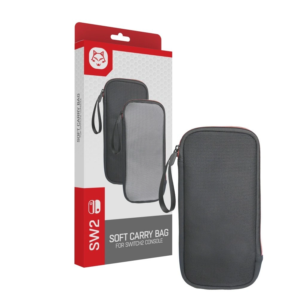 Soft Carry Bag For Nintendo Switch 2 - Black-0 Soft Carry Bag For Nintendo Switch 2 - Black-0