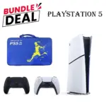 PS5 Slim Digital Console (R2) Bundle – Includes Controller + Carrying Bag Blue-0