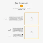 Glorious GMP 2 Edgeless Cloth Gaming Mouse Pad XL (355 mm x 460 mm) - Black-143711