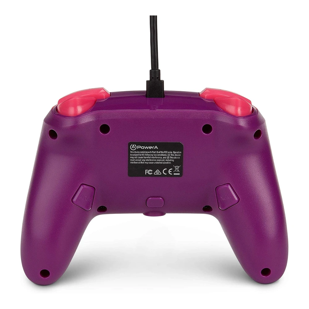 PowerA Enhanced Wired Controller for Nintendo Switch - Fuchsia Fantasy-143883 PowerA Enhanced Wired Controller for Nintendo Switch - Fuchsia Fantasy-143883