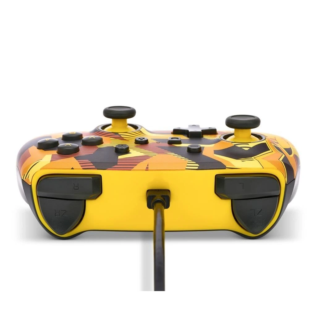 PowerA Enhanced Wired Controller for Nintendo Switch - Camo Storm Pikachu-143890 PowerA Enhanced Wired Controller for Nintendo Switch - Camo Storm Pikachu-143890