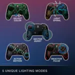 PowerA Enhanced Wireless Controller for Nintendo Switch with Lumectra – Galactic Vortex-143909