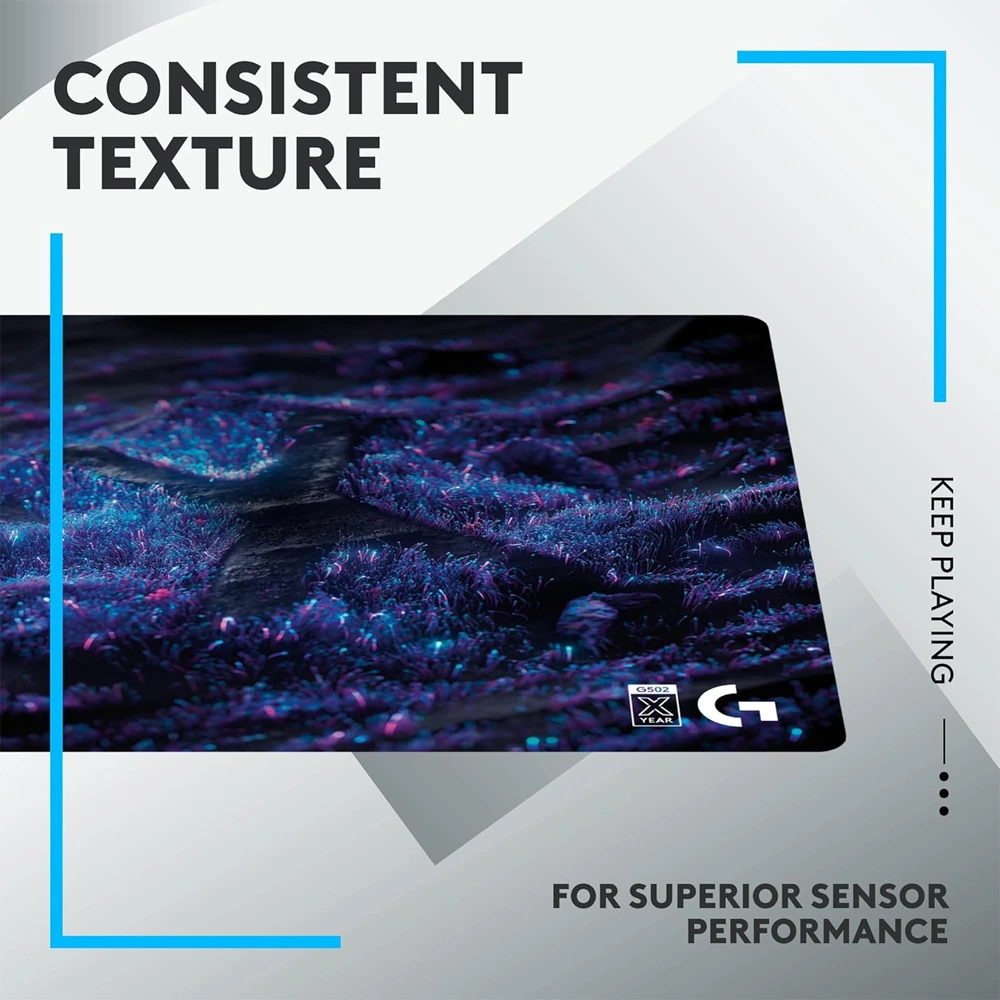 Logitech G640 SE Large Cloth Gaming Mouse Pad 10th Anniversary-143914 Logitech G640 SE Large Cloth Gaming Mouse Pad 10th Anniversary-143914