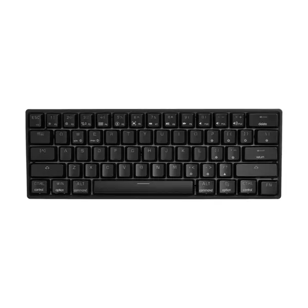 Skyloong Gk61 Wired Black Mechanical Gaming Keyboard - English / Arabic Layout-0